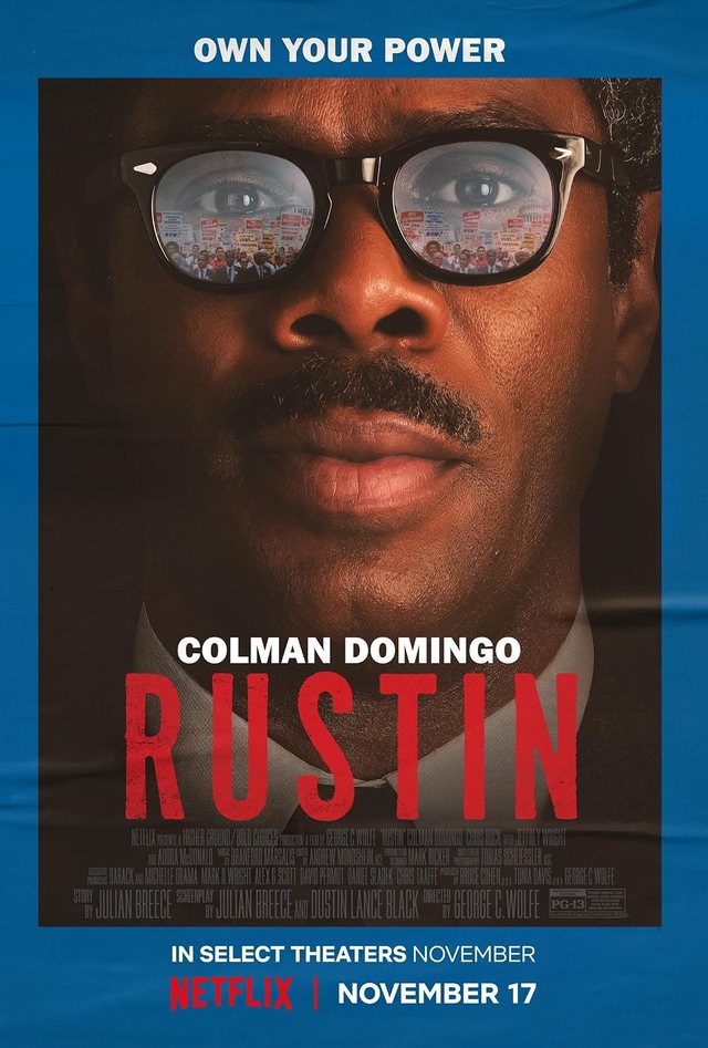 Rustin film poster