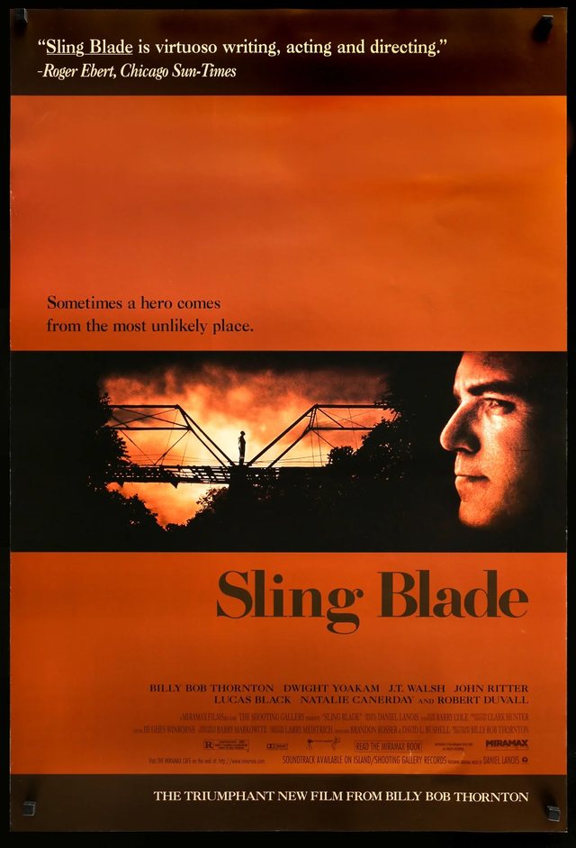 Sling Blade theatrical poster